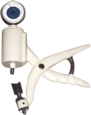 Tablet Hardness Tester (Pfizer Type), in a Sentwin product photograph.