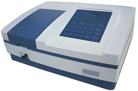 Visible Single-Beam Microprocessor Spectrophotometer (4-Digit LED), in a Sentwin product photograph.