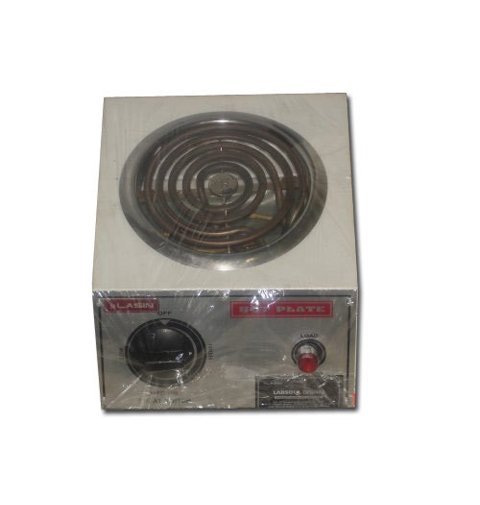 Sentwin coil type hot plate with exposed heating coil.